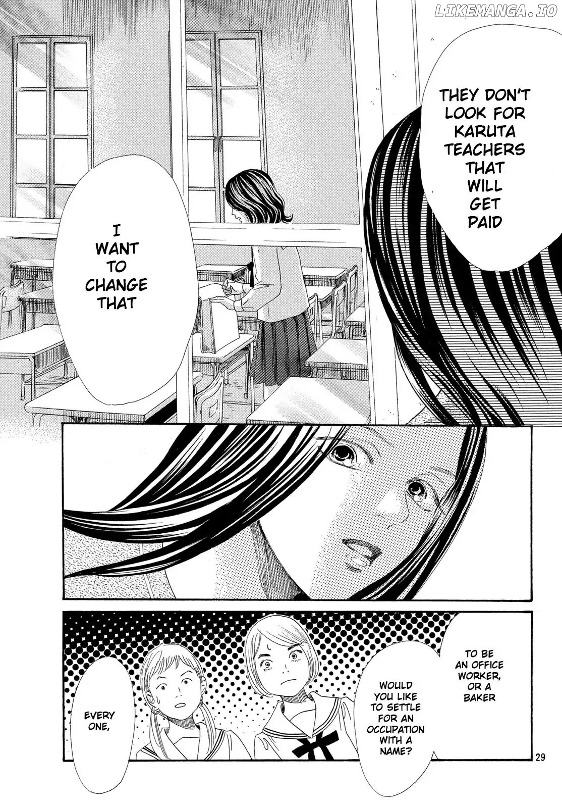 Chihayafuru chapter 210 - page 30