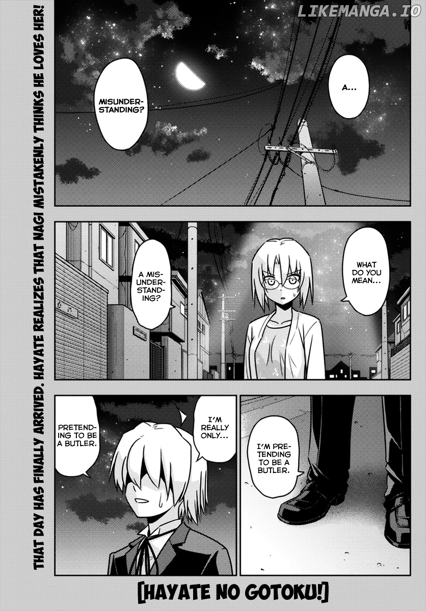 Hayate no Gotoku! chapter 554 - page 1