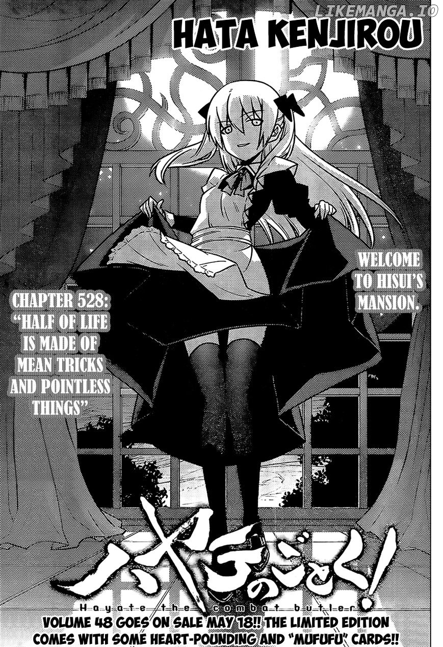 Hayate no Gotoku! chapter 528 - page 1