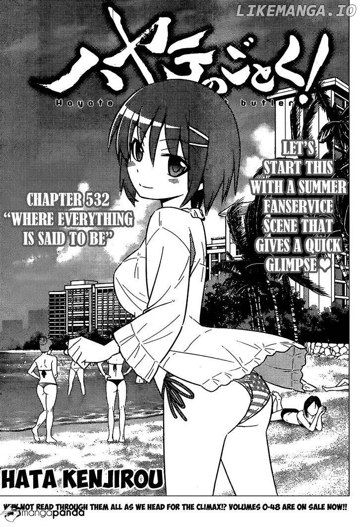 Hayate no Gotoku! chapter 532 - page 3