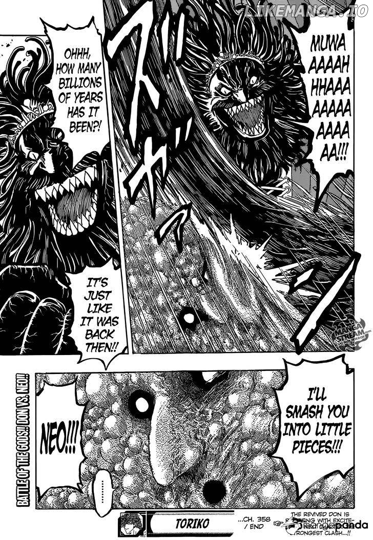 Toriko chapter 358 - page 20