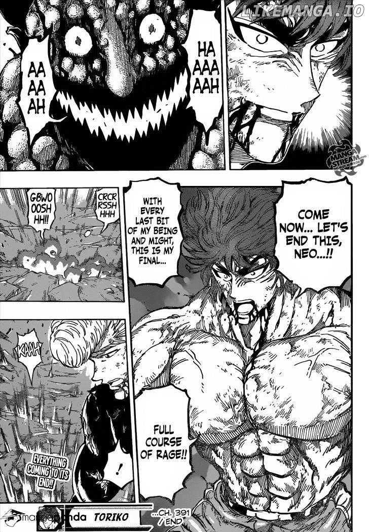 Toriko chapter 391 - page 20