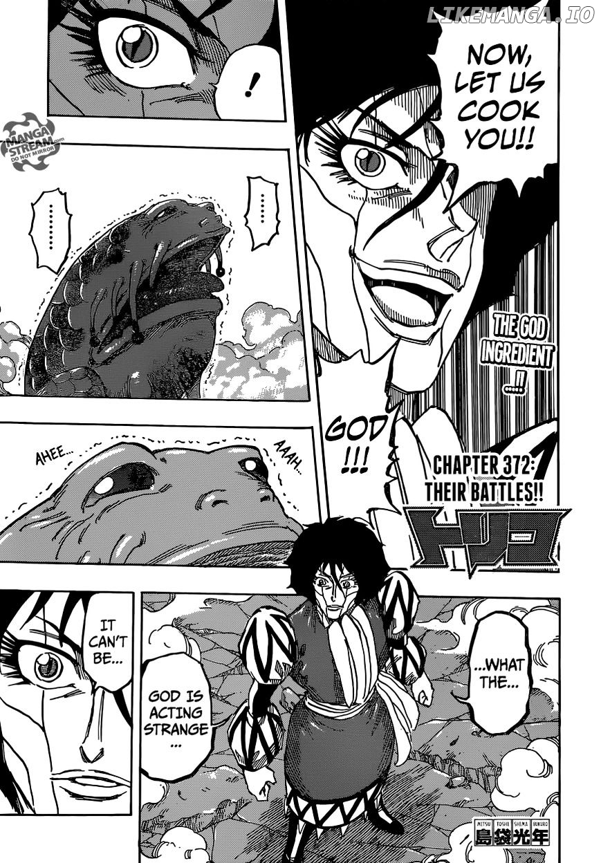 Toriko chapter 372 - page 1