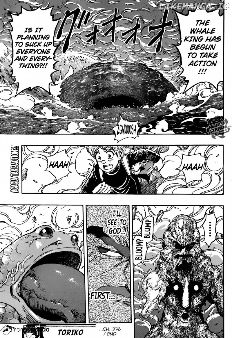 Toriko chapter 376 - page 19