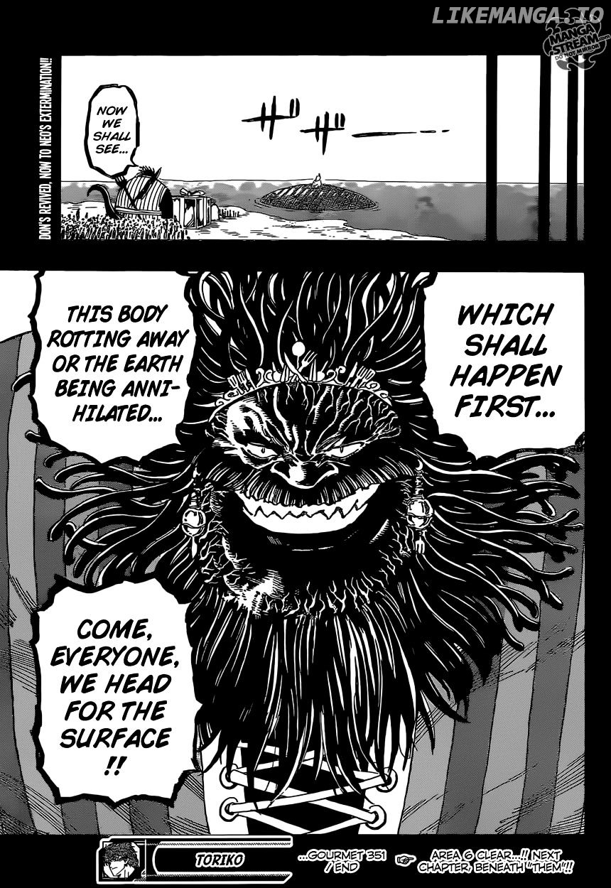 Toriko chapter 351 - page 20