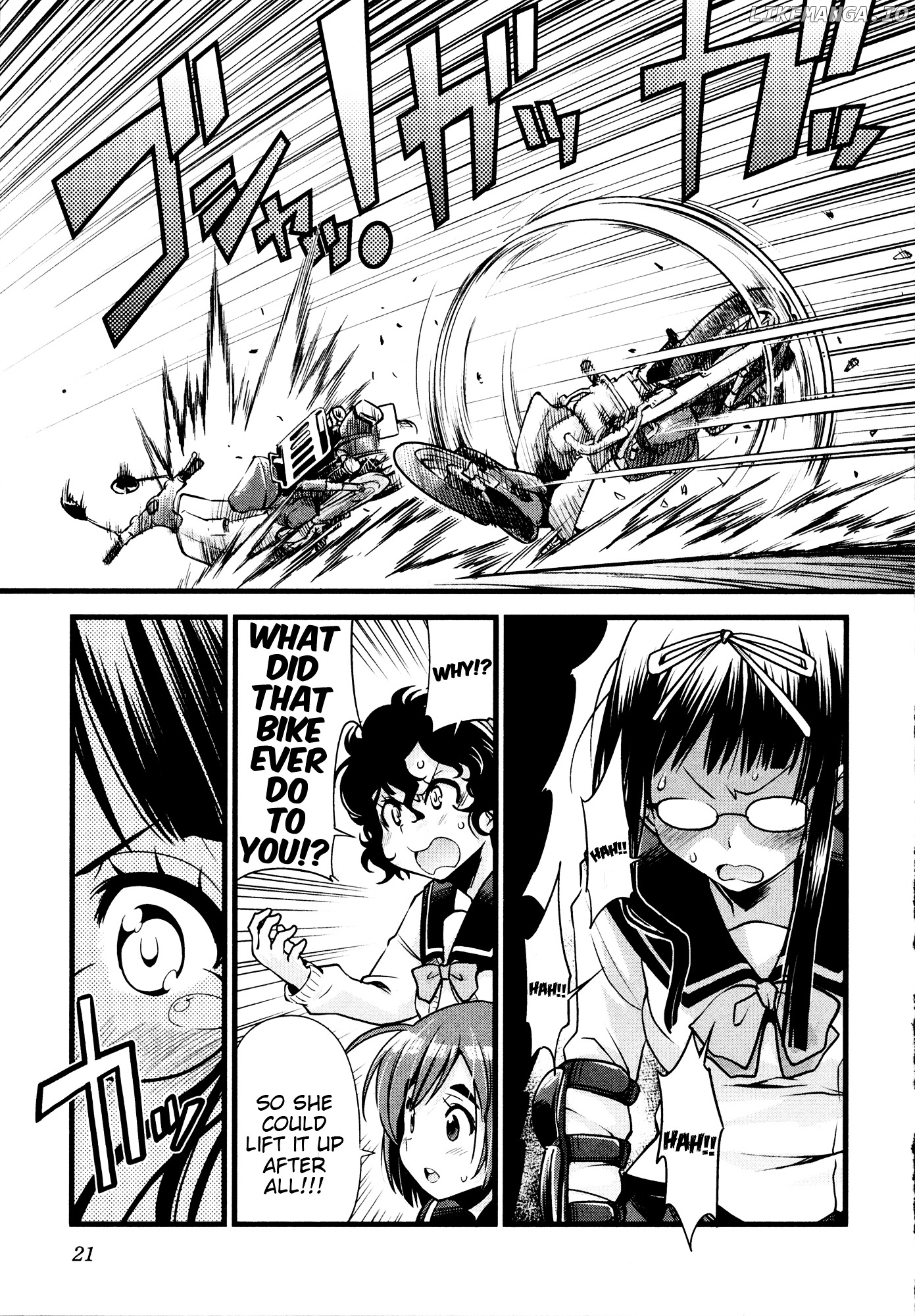 Bakuon!! chapter 24 - page 23