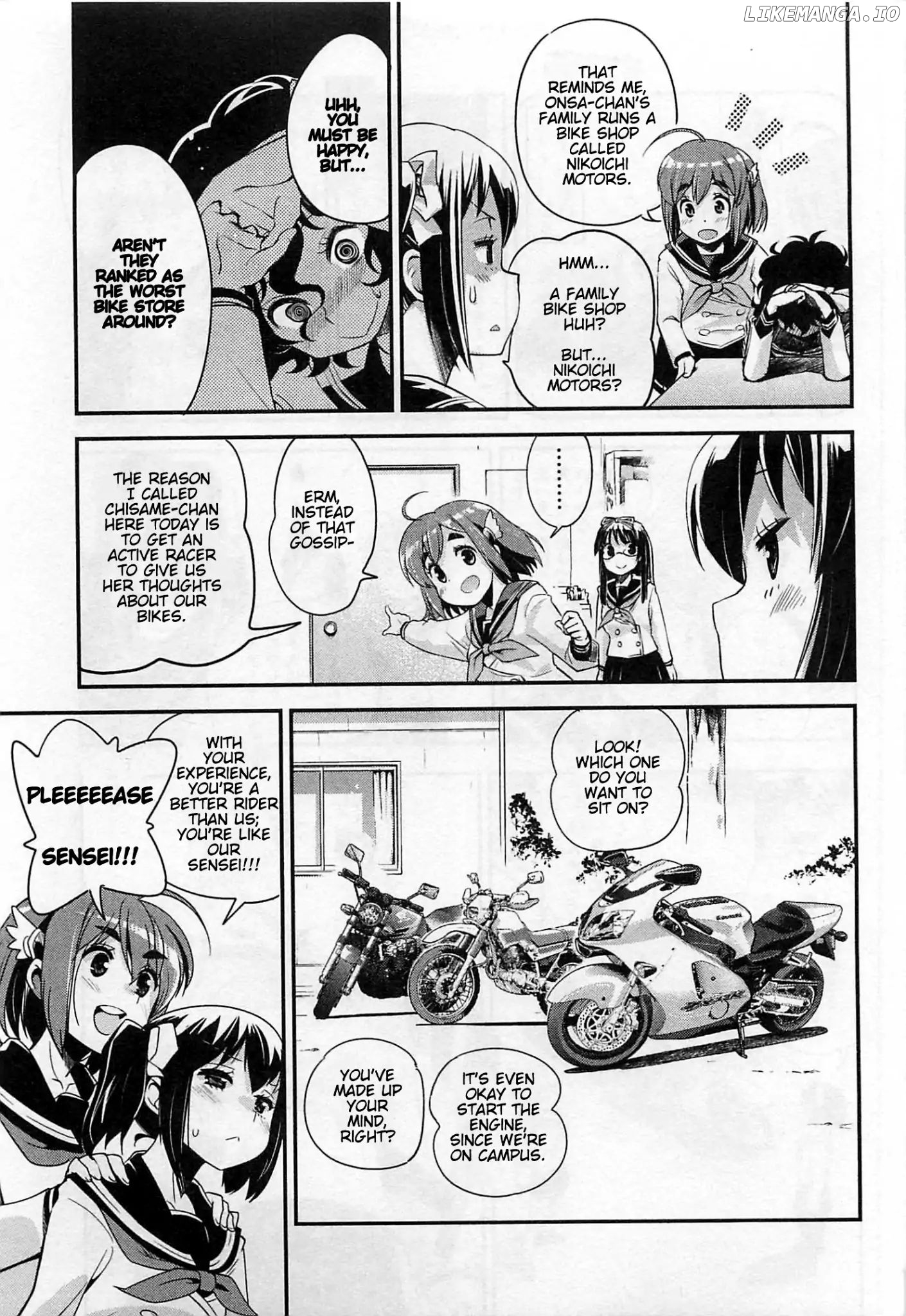 Bakuon!! chapter 35 - page 14