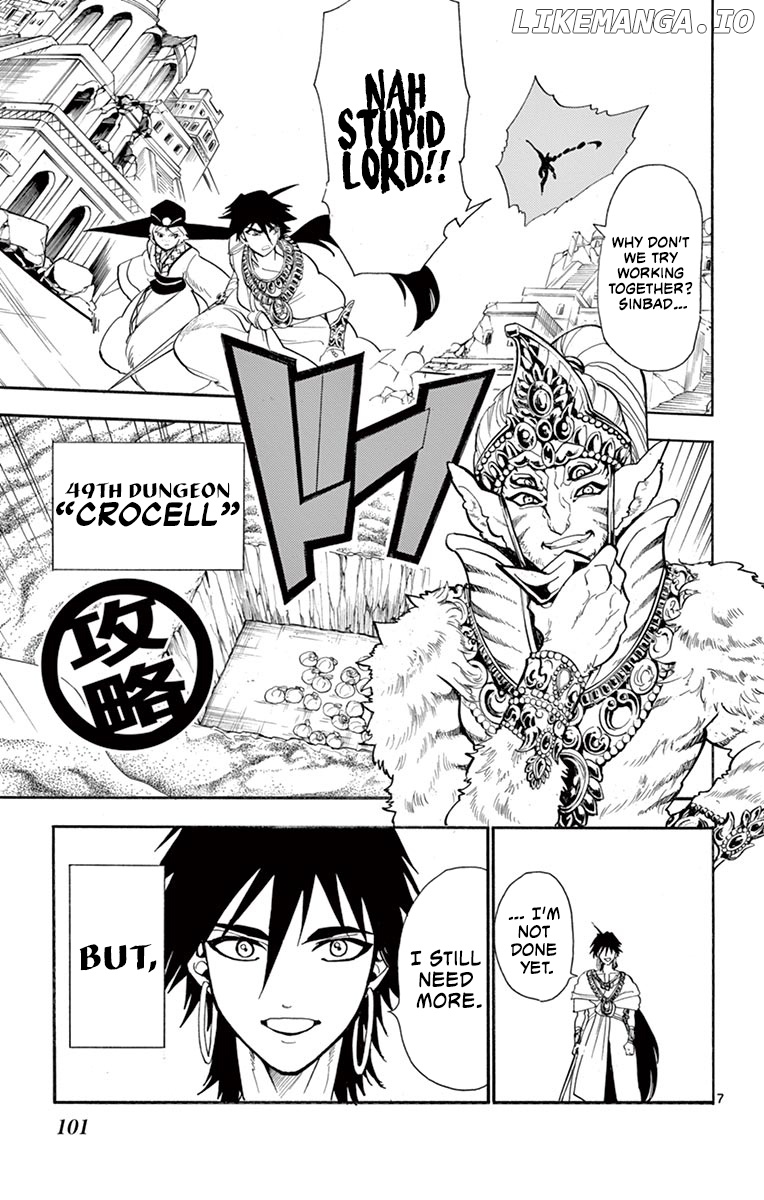 Magi – Sinbad No Bouken chapter 181 - page 7