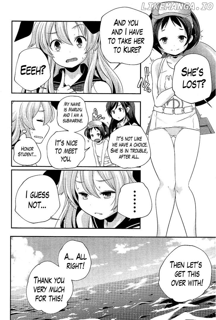 Kantai Collection - Kankore - Shimakaze Tsumujikaze no Shoujo chapter 9 - page 2