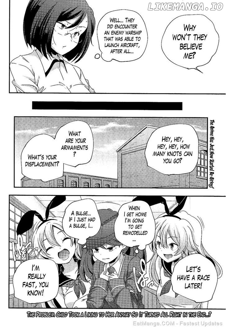 Kantai Collection - Kankore - Shimakaze Tsumujikaze no Shoujo chapter 17 - page 10