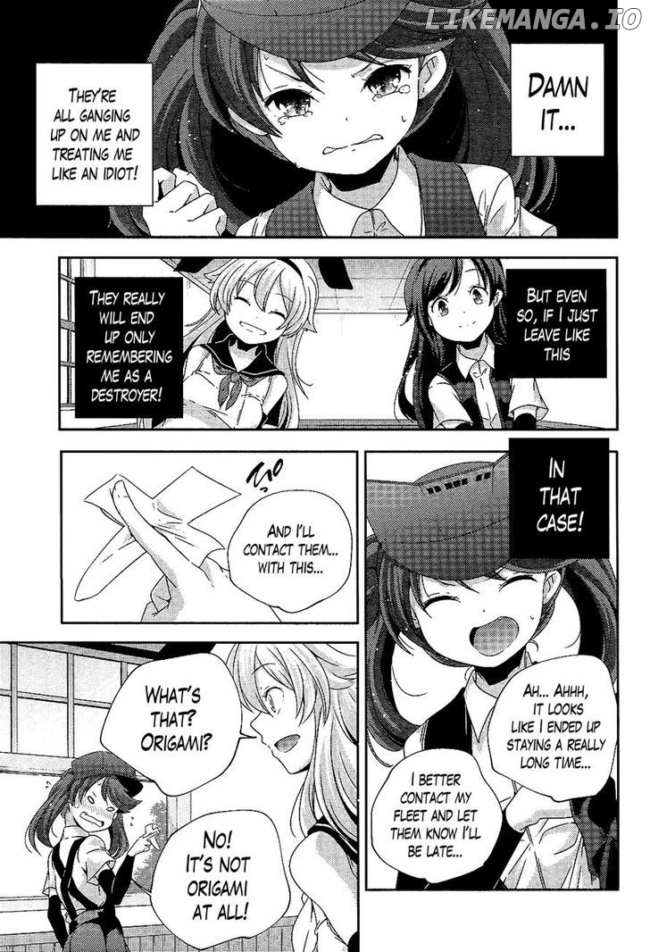 Kantai Collection - Kankore - Shimakaze Tsumujikaze no Shoujo chapter 17 - page 7