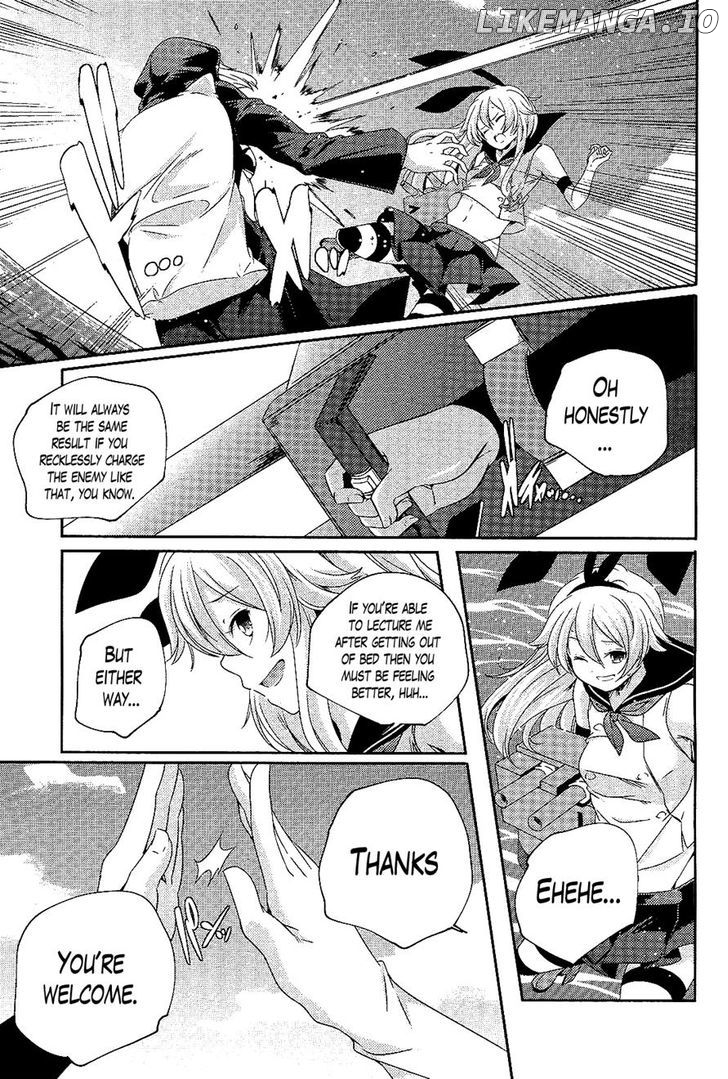 Kantai Collection - Kankore - Shimakaze Tsumujikaze no Shoujo chapter 19 - page 13