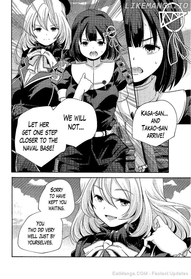 Kantai Collection - Kankore - Shimakaze Tsumujikaze no Shoujo chapter 20 - page 8