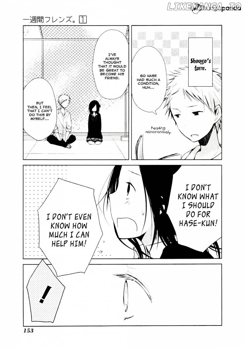 Isshuukan Friends chapter 3 - page 38