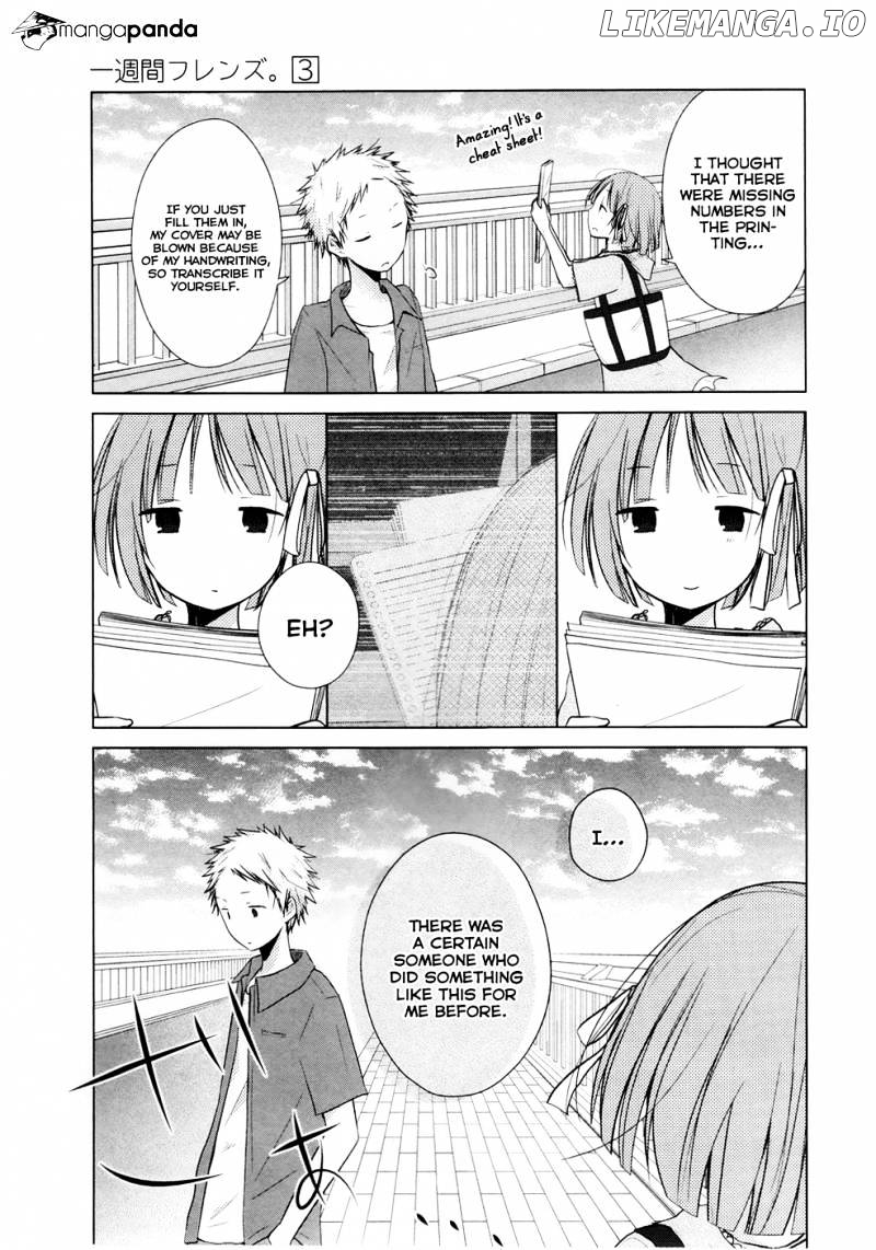 Isshuukan Friends chapter 13 - page 11