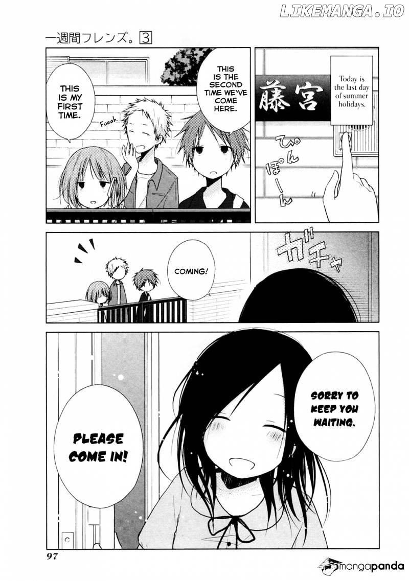 Isshuukan Friends chapter 13 - page 3