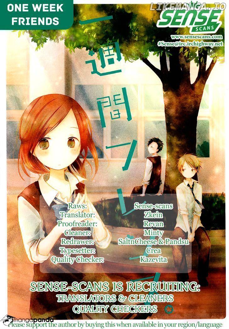 Isshuukan Friends chapter 15 - page 1