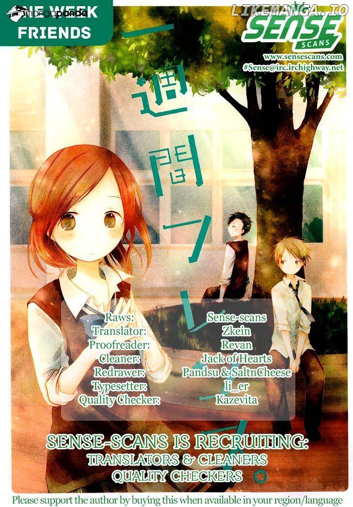 Isshuukan Friends chapter 18 - page 1