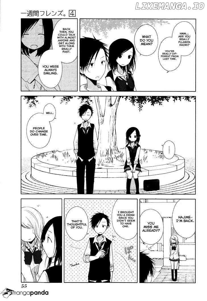 Isshuukan Friends chapter 18 - page 6