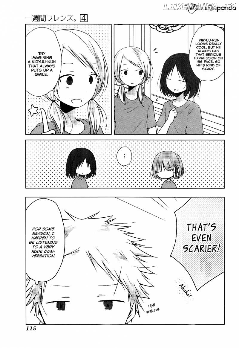 Isshuukan Friends chapter 21 - page 9