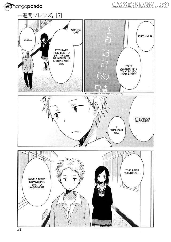 Isshuukan Friends chapter 33 - page 5