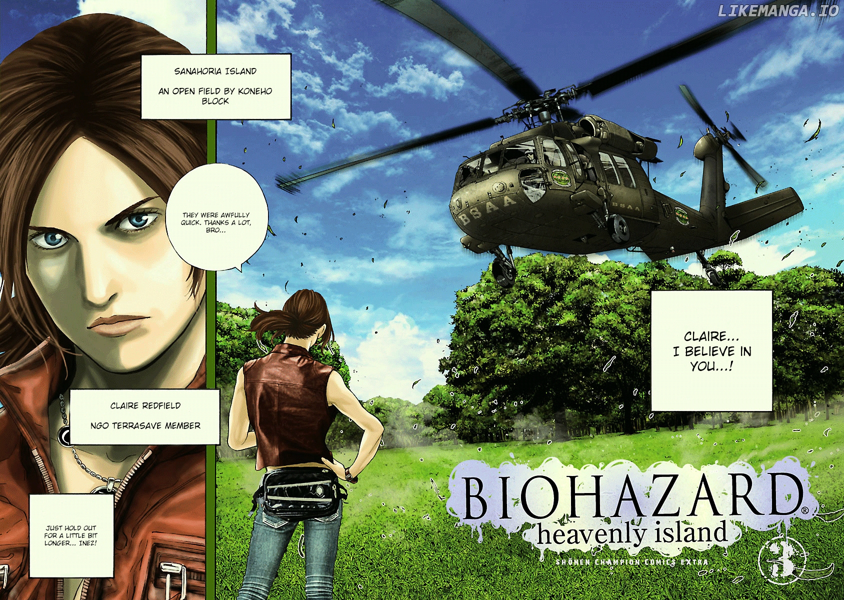 Biohazard - Heavenly Island chapter 19 - page 3