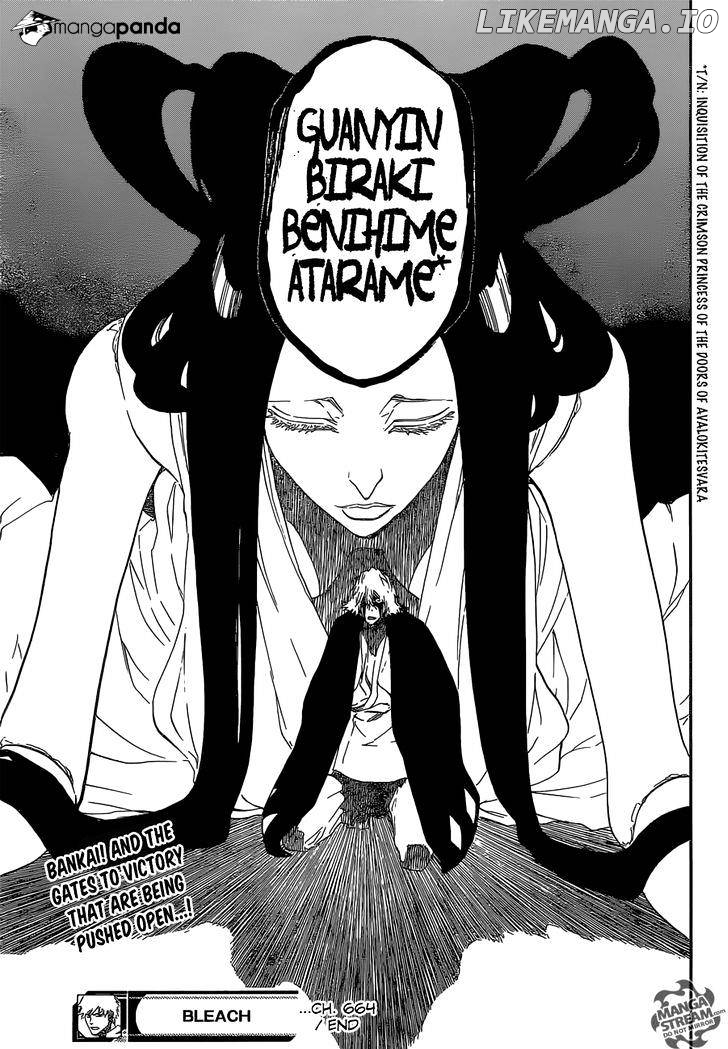 Bleach Chapter 664 - page 20