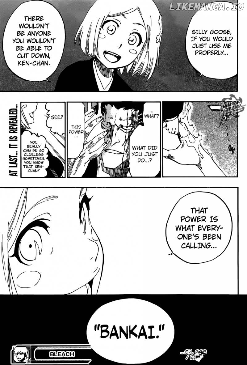 Bleach Chapter 668 - page 20