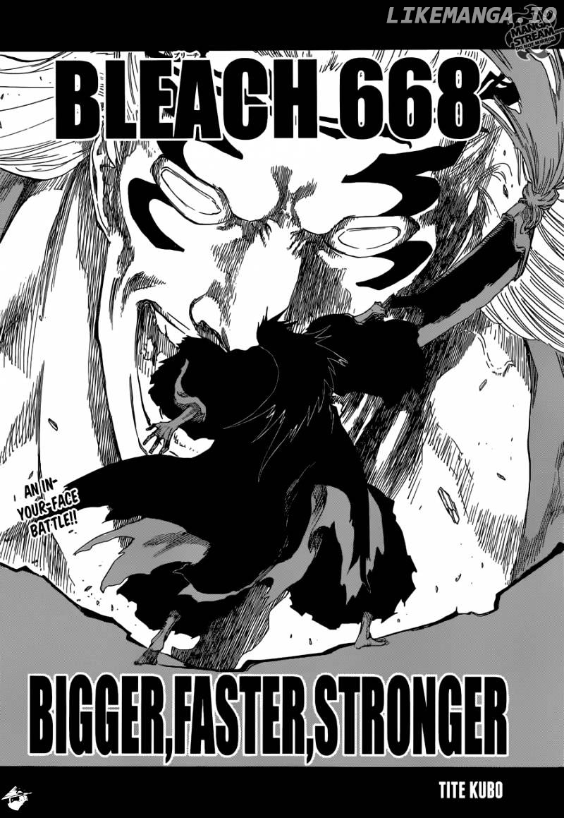 Bleach Chapter 668 - page 7