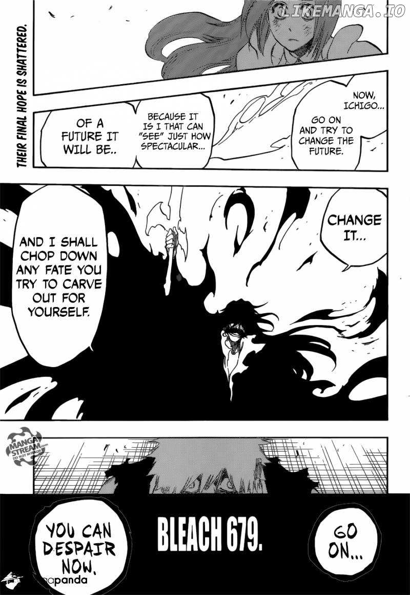 Bleach Chapter 679 - page 4