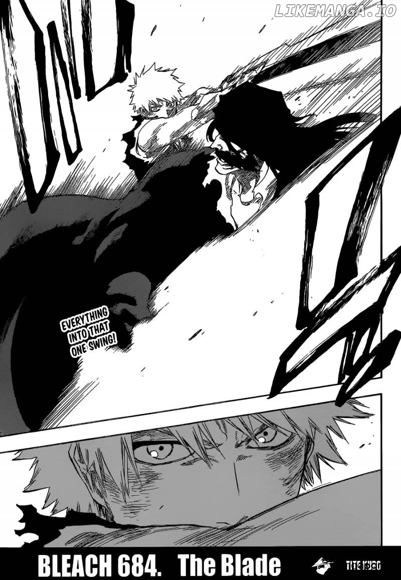 Bleach Chapter 684 - page 1