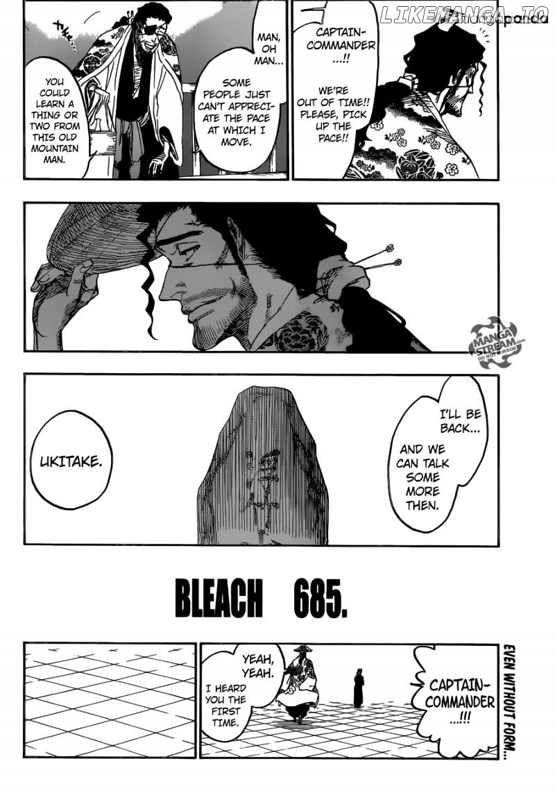 Bleach Chapter 685 - page 7