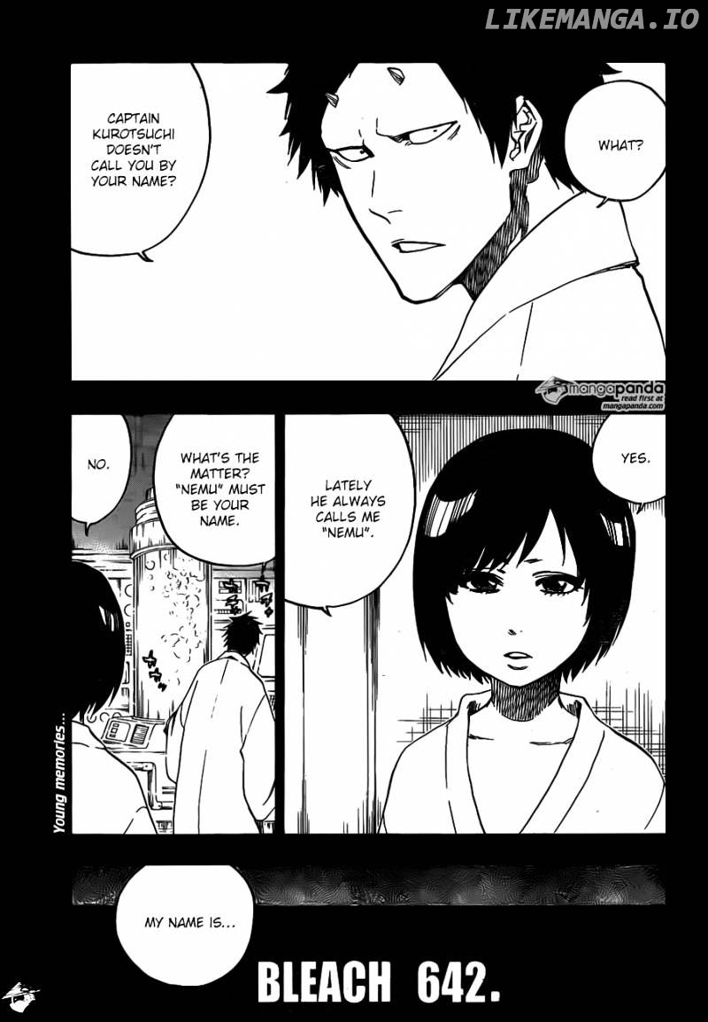 Bleach Chapter 642 - page 1