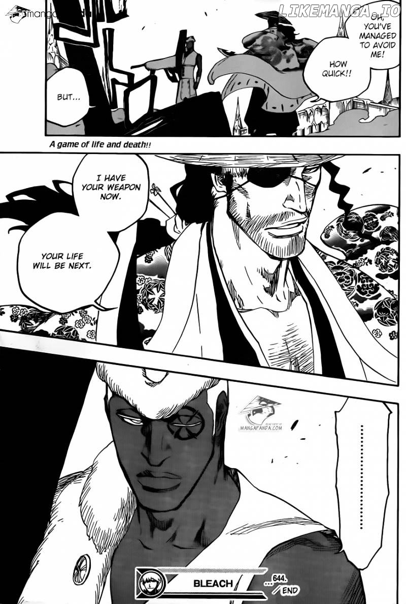 Bleach Chapter 644 - page 17