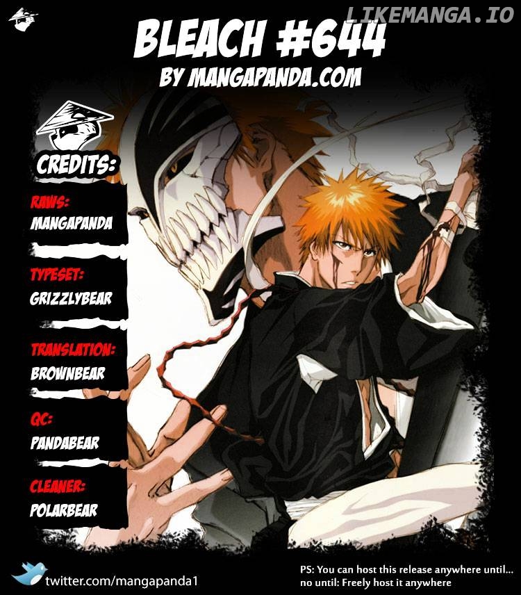 Bleach Chapter 644 - page 18