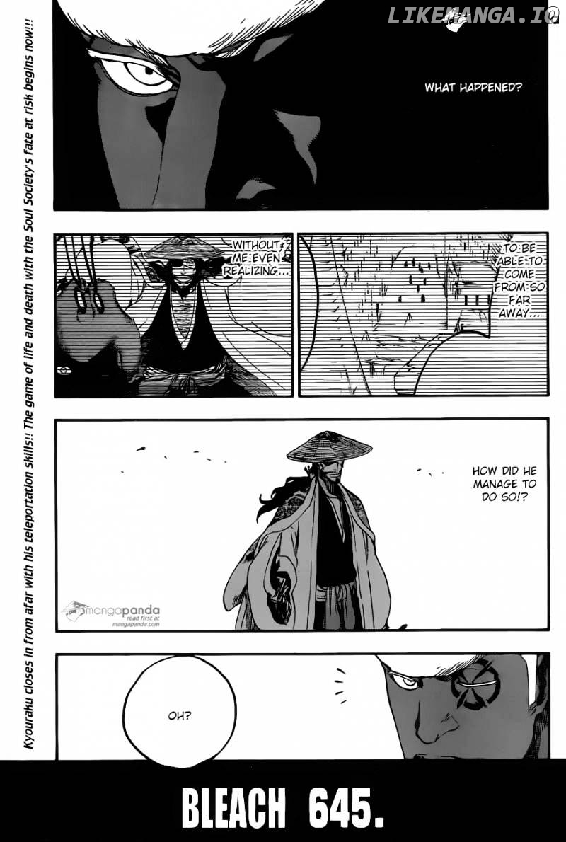 Bleach Chapter 645 - page 1