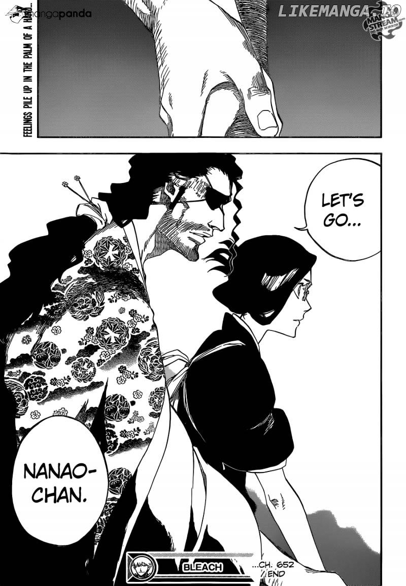 Bleach Chapter 652 - page 19