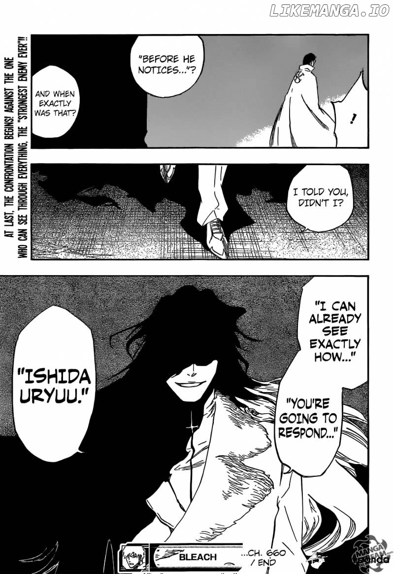 Bleach Chapter 660 - page 19