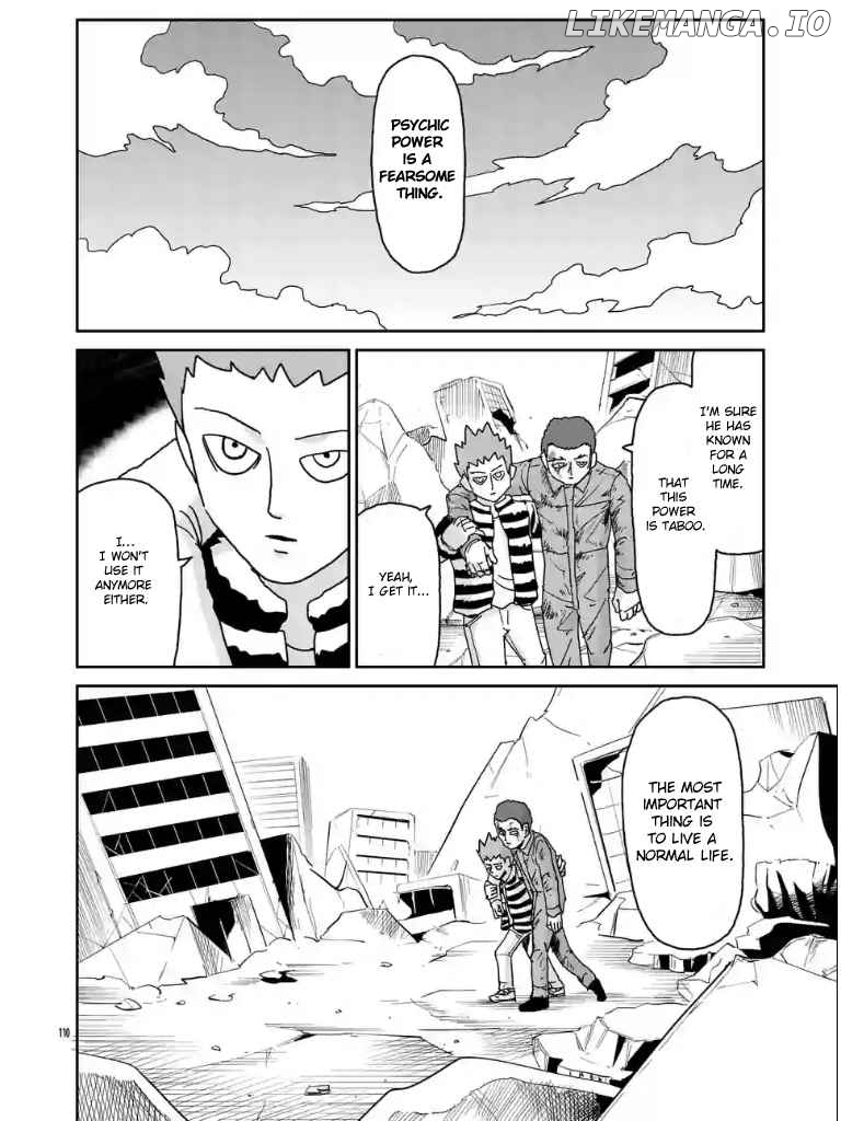 Mob Psycho 100 chapter 100.9 - page 9