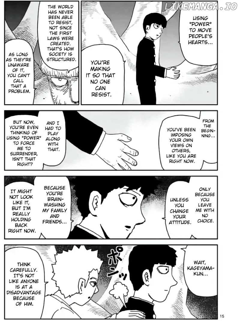 Mob Psycho 100 chapter 97.3 - page 2