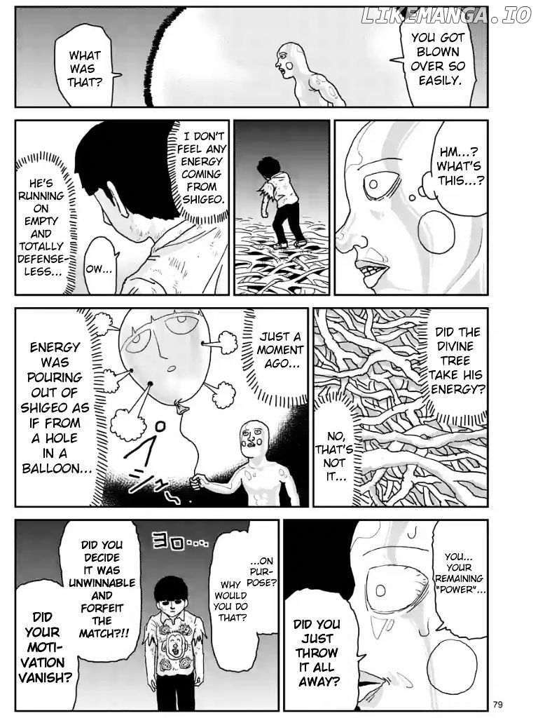 Mob Psycho 100 chapter 97.9 - page 8