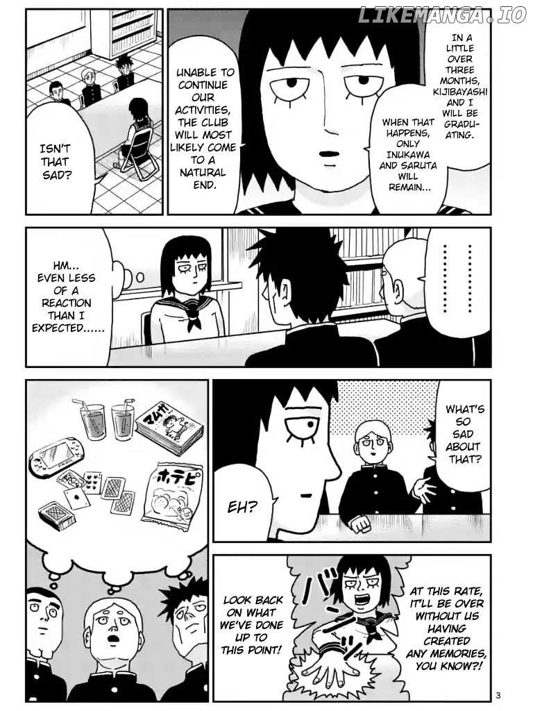 Mob Psycho 100 chapter 98.4 - page 3