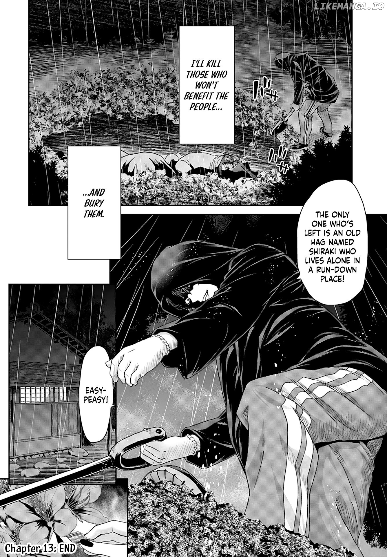 Shikeishuu ~Ijou Hanzaisha no Matsuro~ chapter 13 - page 28