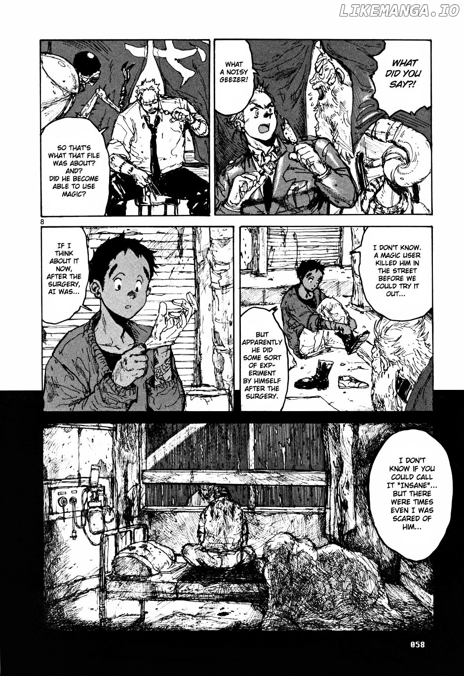 Dorohedoro chapter 58 - page 8