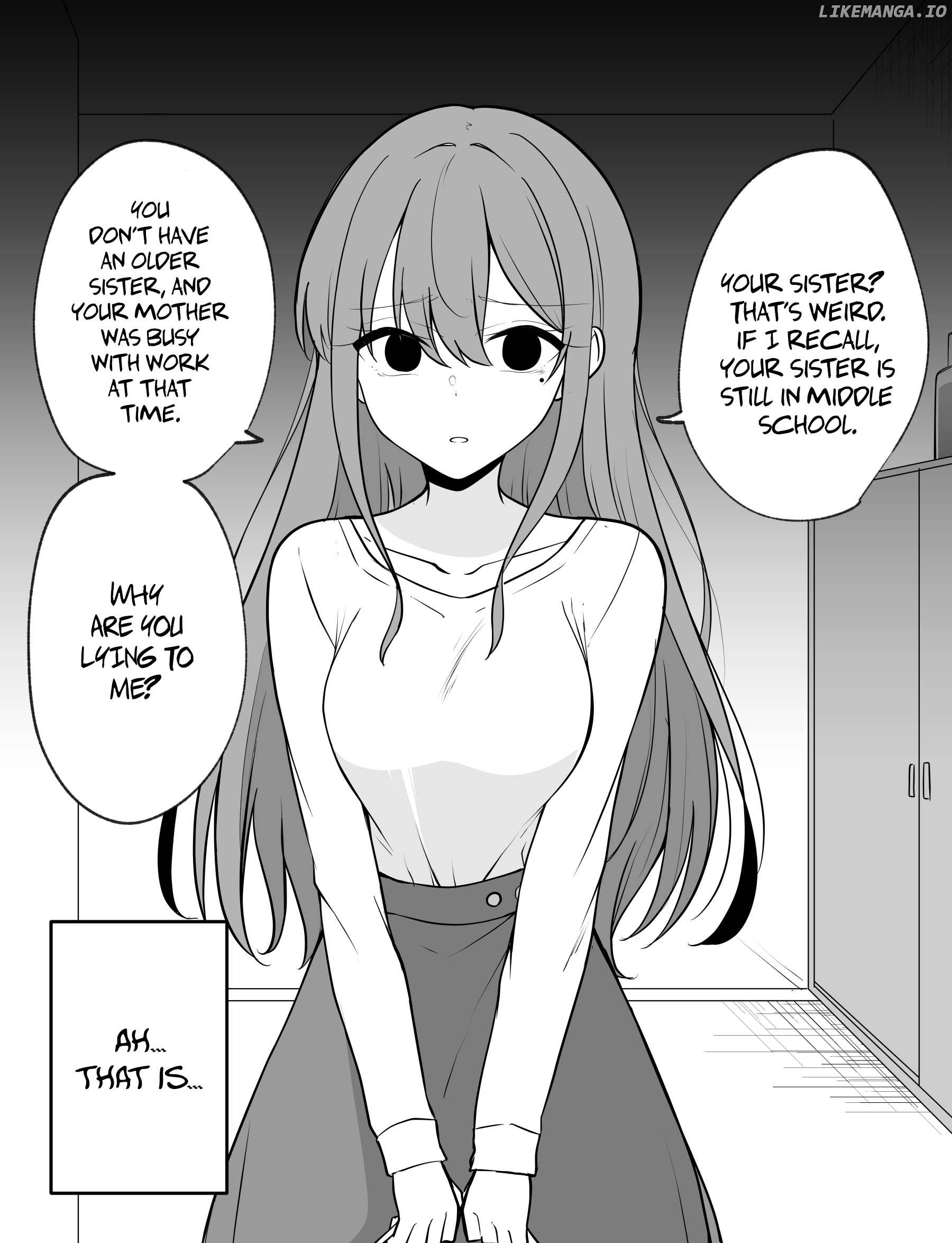 A girl who seems like a yandere but isn't actually yandere, but is a little bit yandere Chapter 5 - page 2
