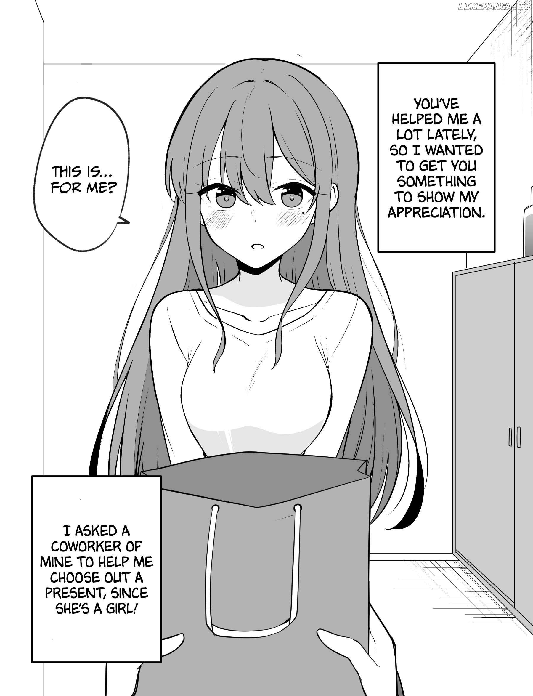 A girl who seems like a yandere but isn't actually yandere, but is a little bit yandere Chapter 5 - page 3