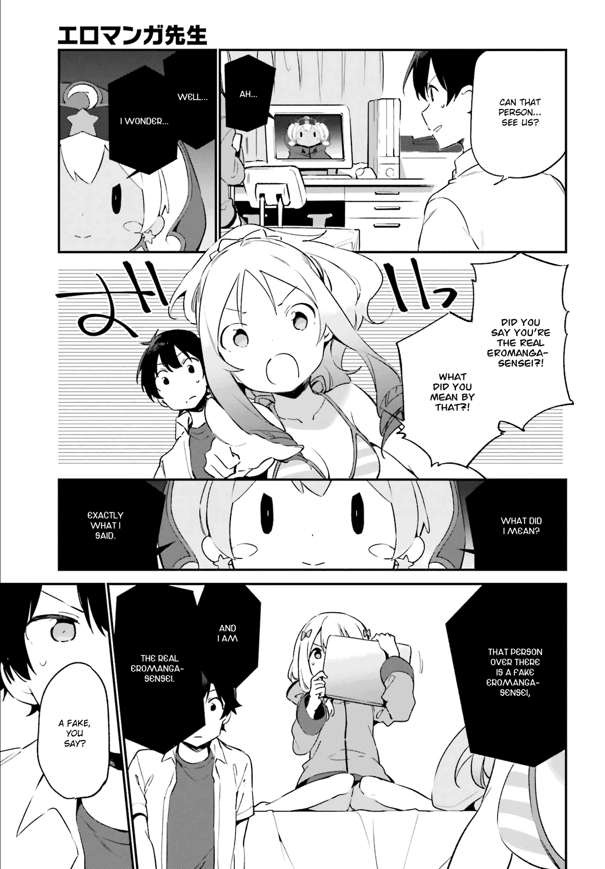 Ero Manga Sensei chapter 37 - page 18