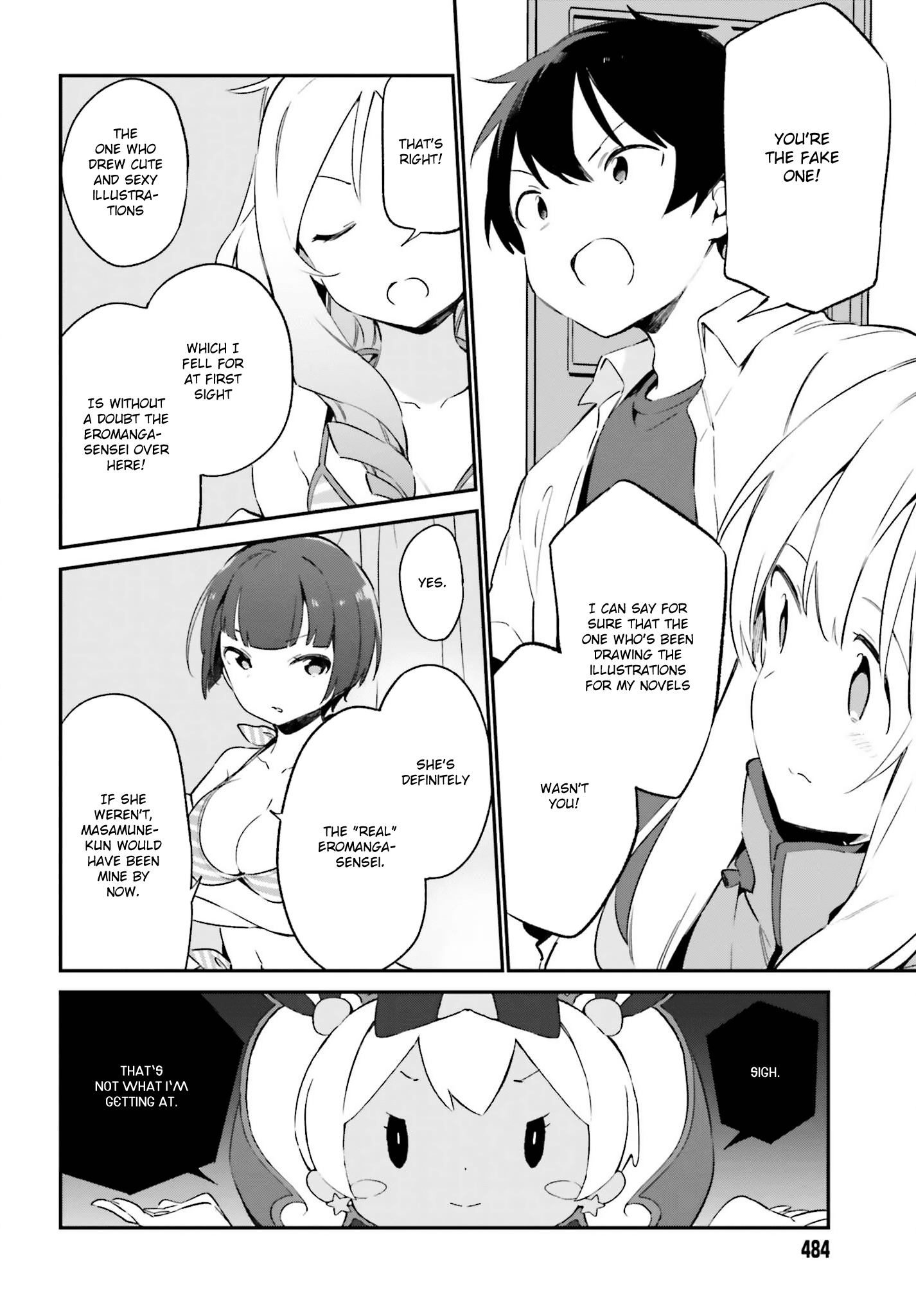 Ero Manga Sensei chapter 37 - page 19