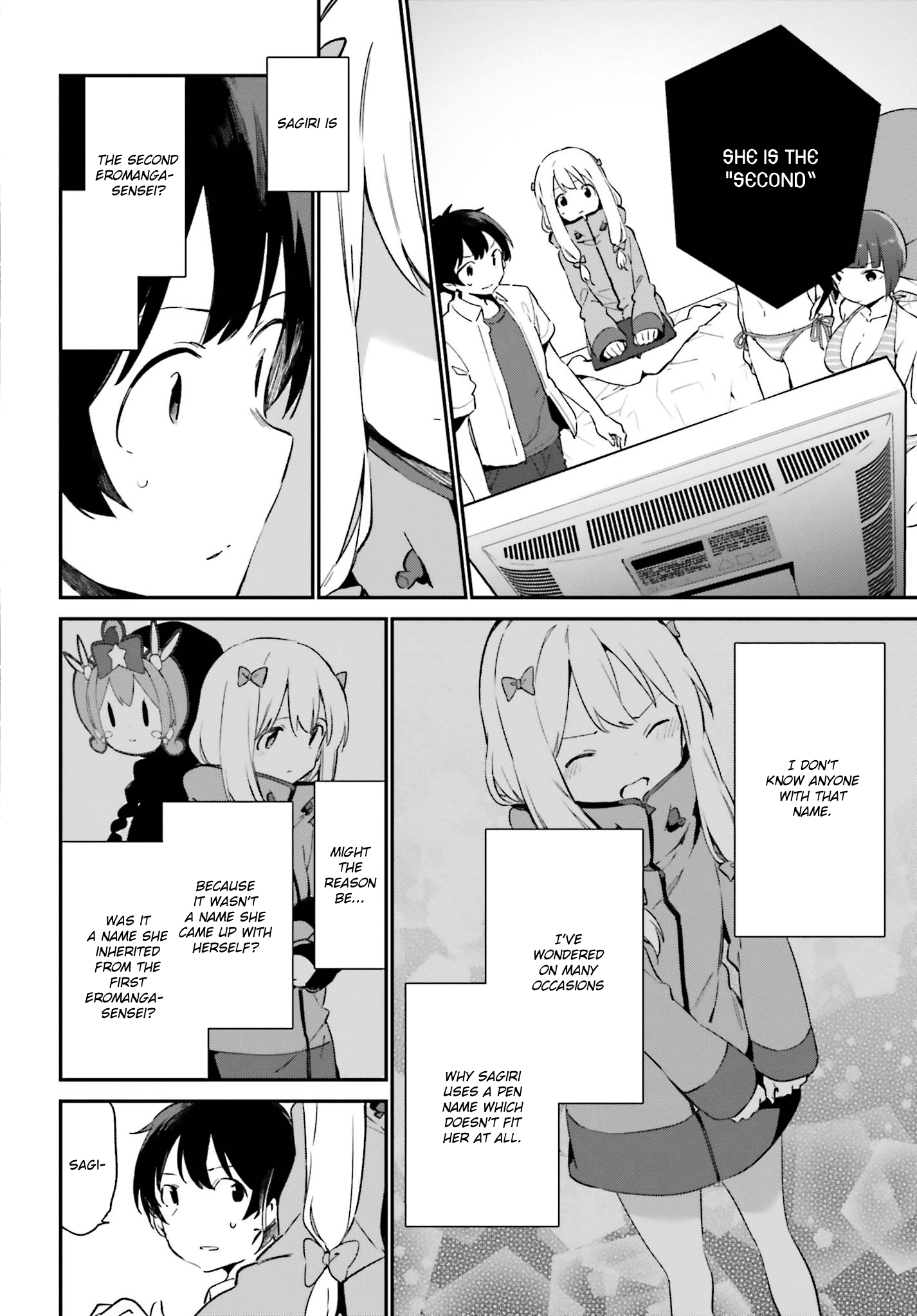 Ero Manga Sensei chapter 37 - page 21