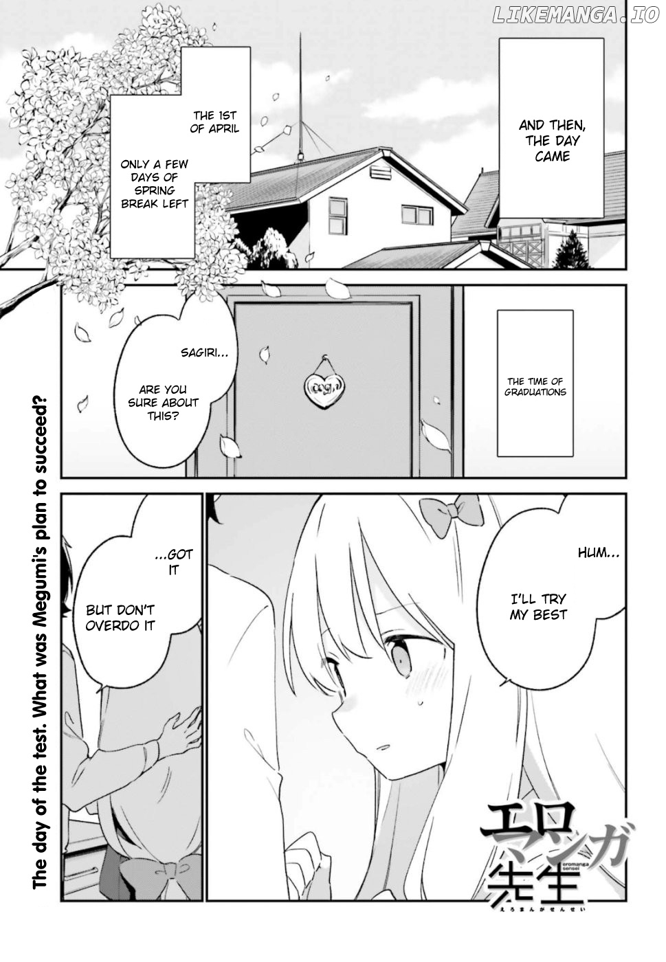 Ero Manga Sensei chapter 63 - page 1